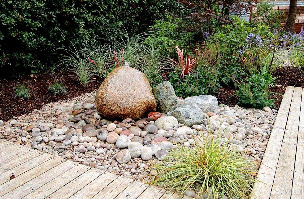 Где взять декоративные камни для сада