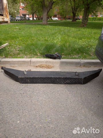 Силовой бампер на Ниву