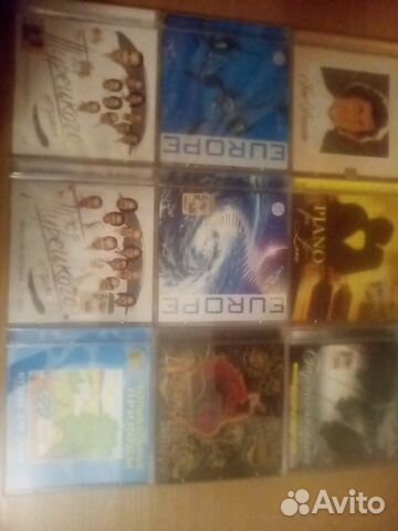 CD компакт диски музыкальные