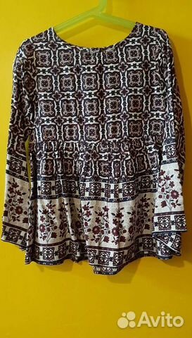 Блузка next туника для девочки 128 р-р