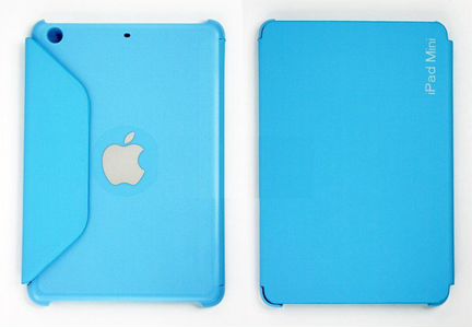 Чехол-Книжка для Apple iPad Mini 1/2/3 (голубой)