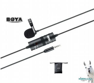 Конденсаторный петличный микрофон boya BY-M1