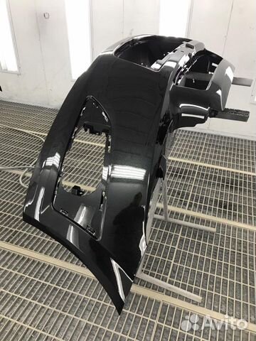 Бампер авео т 300 чёрный цвет