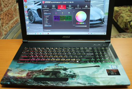 Игровой ноутбук MSI GP62M WoT Edition