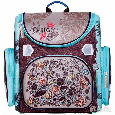 Ранец Berlingo Birds с анатомической спинкой