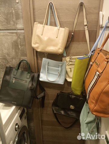 Сумки натуральная кожа elleganzza, Calvin Klein