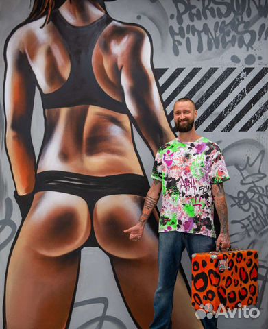 Граффити оформление помещений