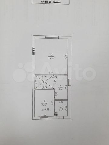 Таунхаус 105 м² на участке 2,5 сот.