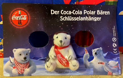 Эксклюзивный брелок Мишка Кока-кола