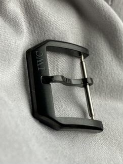 Черная матовая пряжка 18мм iwc для часов