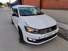 Volkswagen Polo 1.6 МТ, 2017, битый, 245 000 км
