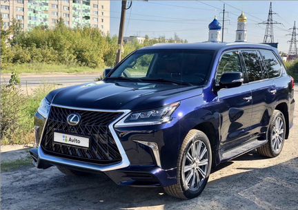 Рестайлинг Lexus LX570 2007-2015 в 2016, 2017, 201