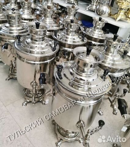 Самовар тульский дровяной. Оригинал. Промо