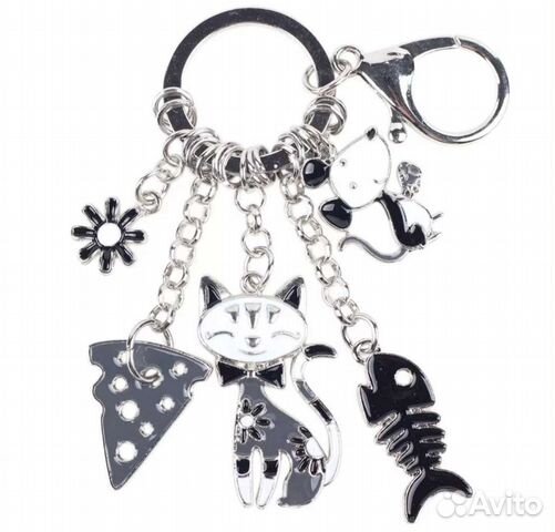 Брелок металл/эмаль 