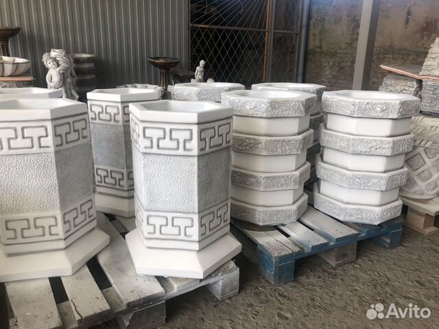 Урна уличная из бетона