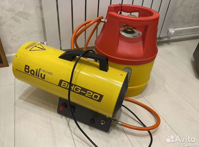 Пушка тепловая газовая Ballu BHG-10LS