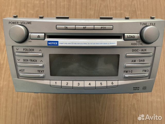 Снять магнитолу камри 40