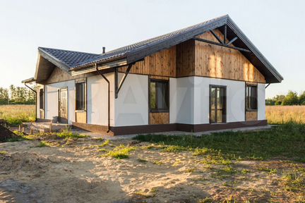 Коттедж 120 м² на участке 10 сот.