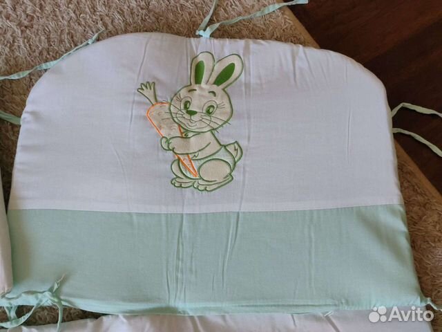 Бортики на кроватку и балдахин