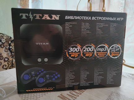 Игровая приставка Titan 3 (Sega + Dendy)