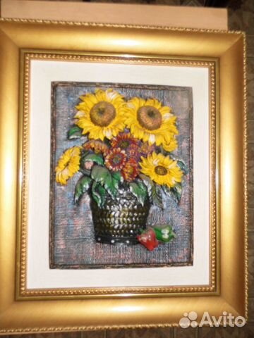 Панно из гипса 