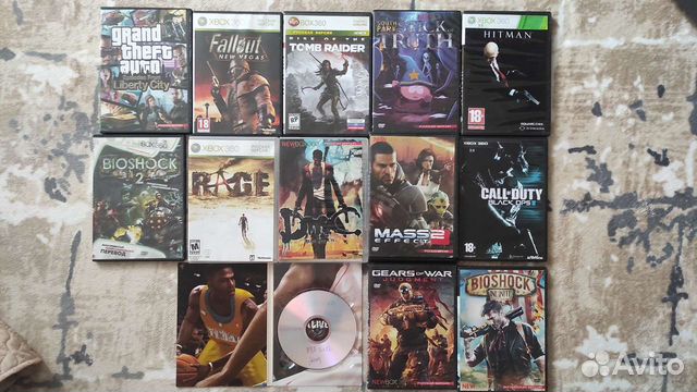 Диски для прошитого Xbox 360