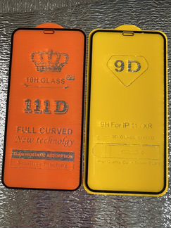 Защитные стекла 9-11 D iPhone 11 /XR