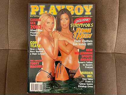 Журнал Playboy 2003 August USA США