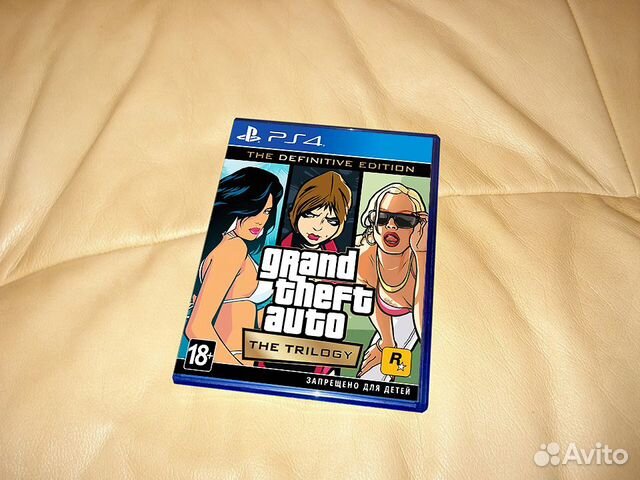 GTA The Trilogy Definitive - Игра для PS4 18+