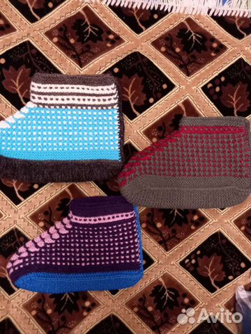 Вязанные следки