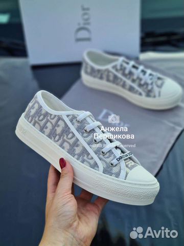 Текстильные кеды Walk’n’Dior