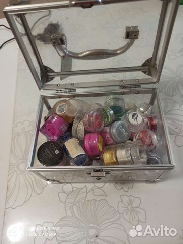 Блёстки, пыли для ногтей