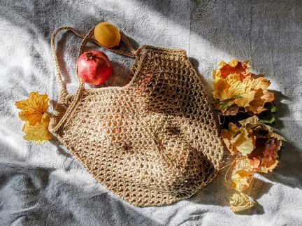 Изделия из джута, ручная работа