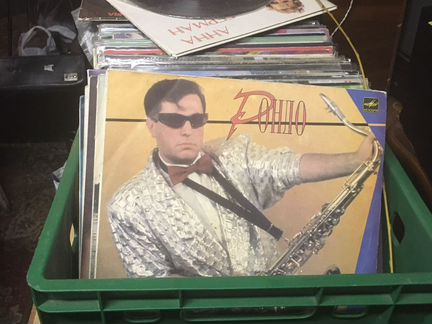 Виниловые пластинки советской и зарубежной эстрады