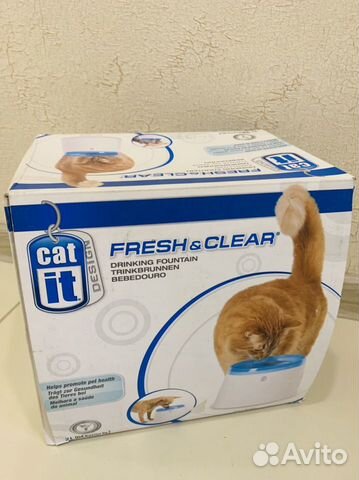 Питьевой фонтанчик для кошек и собак CatIT