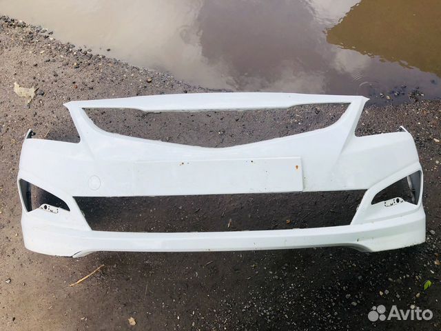 Бампер передний hyundai Solaris оригинал