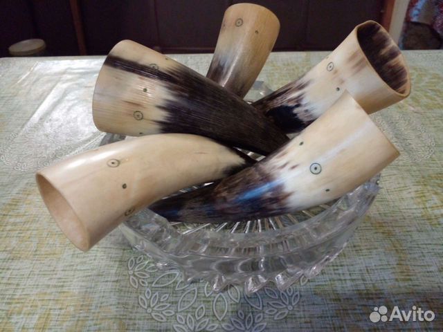 Хрустальная пепельница и кубки