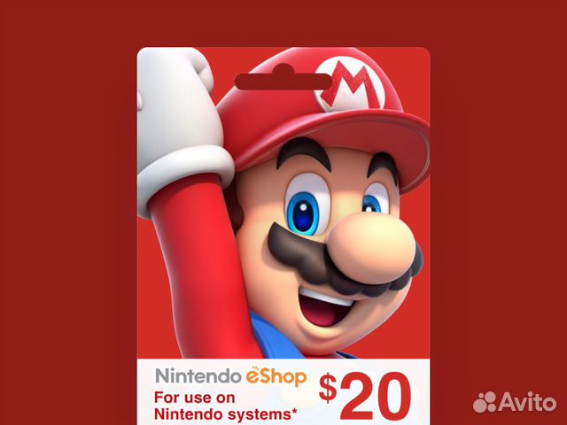 Карта пополнения nintendo eshop польша