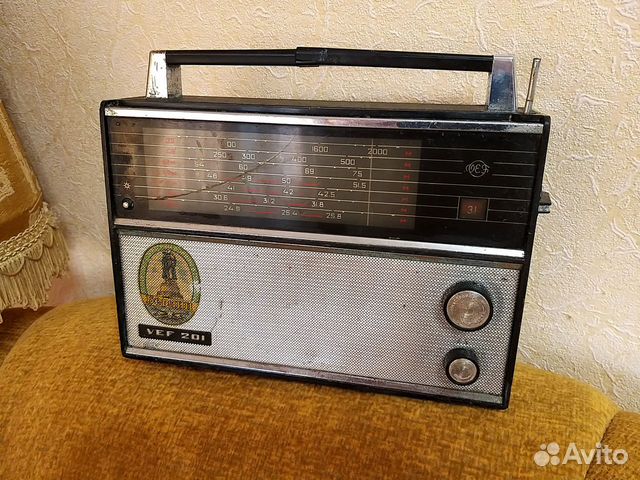 Радиоприемник VEF вэф 201 ретро СССР радио купить в Ижевске | Хобби и ...