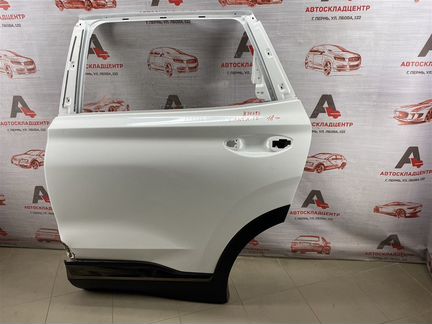 Дверь задняя левая Hyundai Santa-Fe с 2018 года