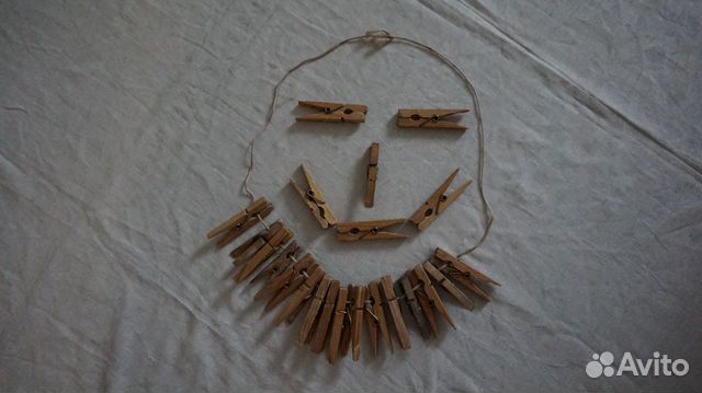 Прищепки из СССР деревянные