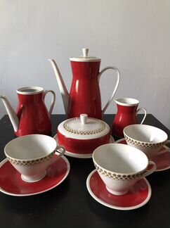 Кофейный сервиз гдр фарфор