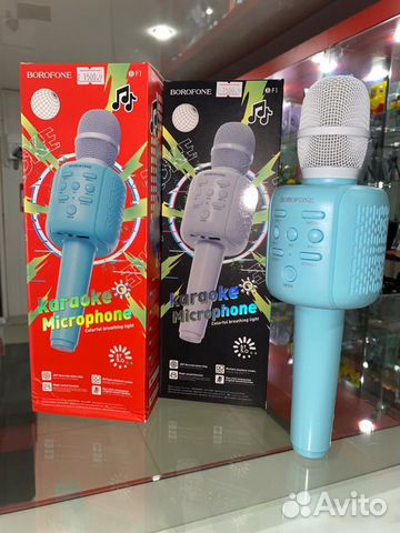 Караоке микрофон Borofone стиль и качество