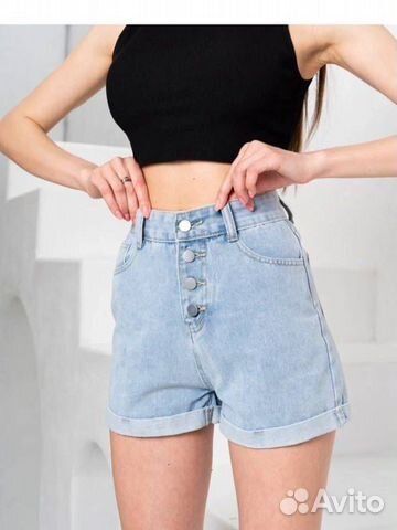 Шорты джинсовые