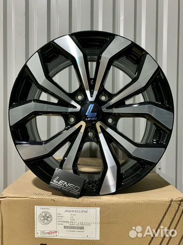 Литые диски Lenso 20х9 / 5х150 jager-eclipse BKF