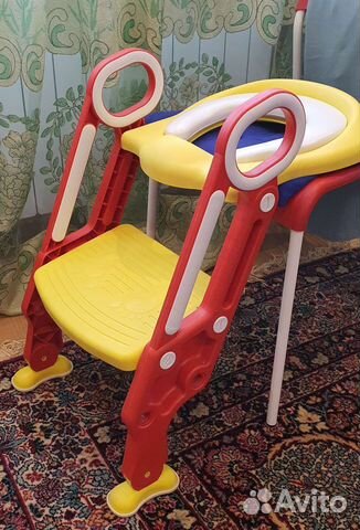 Стул-подставка для унитаза детский