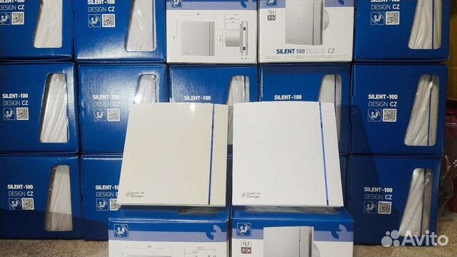 Вентиляторы вытяжные silent 100 DesignCZ