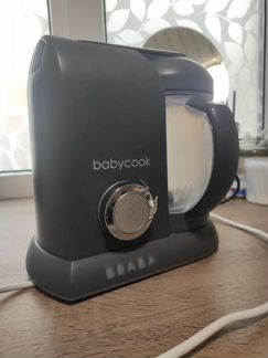 Пароварка-блендер beaba babycook для детского пита