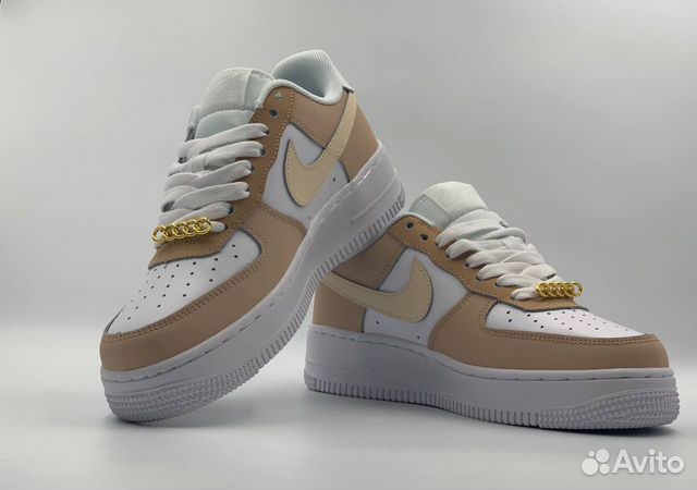 Nike Air Force 1 Beige White