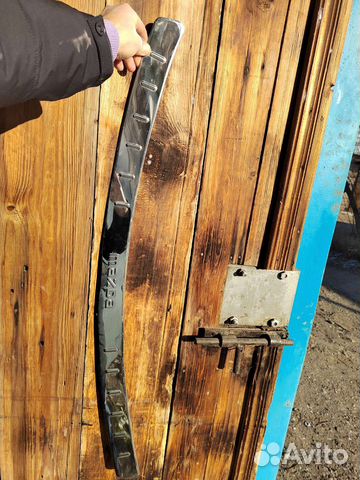 Накладка на задний бампер